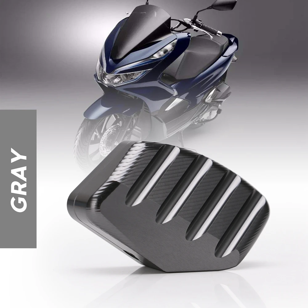 Gray CNC мотоцикл FORZA 300 125 250 подножка боковая подставка расширение колодки опорная пластина для Honda Forza300 125 250 MF13 - Цвет: Gray