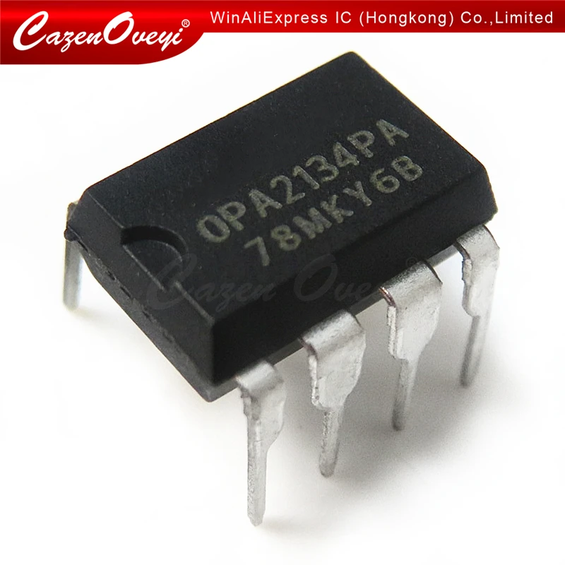 

5 шт./партия, OPA2134PA OPA2134 DIP-8, новая оригинальная фотография