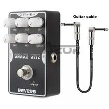 Caline CP-26 реверберации гитарный эффект педали с гитарным кабелем гитарные аксессуары с истинным байпасным эффектом педали гитарные части