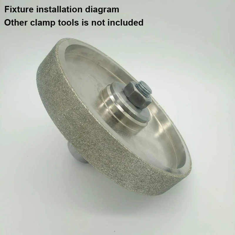 80/180/240/600/800/1000 Grit Grinding Wheel Diamond Diameter 6 inch 150mm High Speed Steel For Metal stone Grinding Power Tool