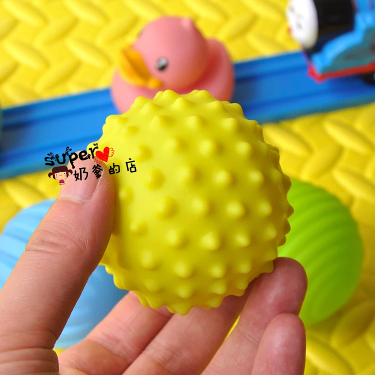 Tactile 3-6-12 детский мяч восприятие мяч раннее образование унисекс Детский массажный Мягкий Мяч текстура ручной мяч обучающая игрушка