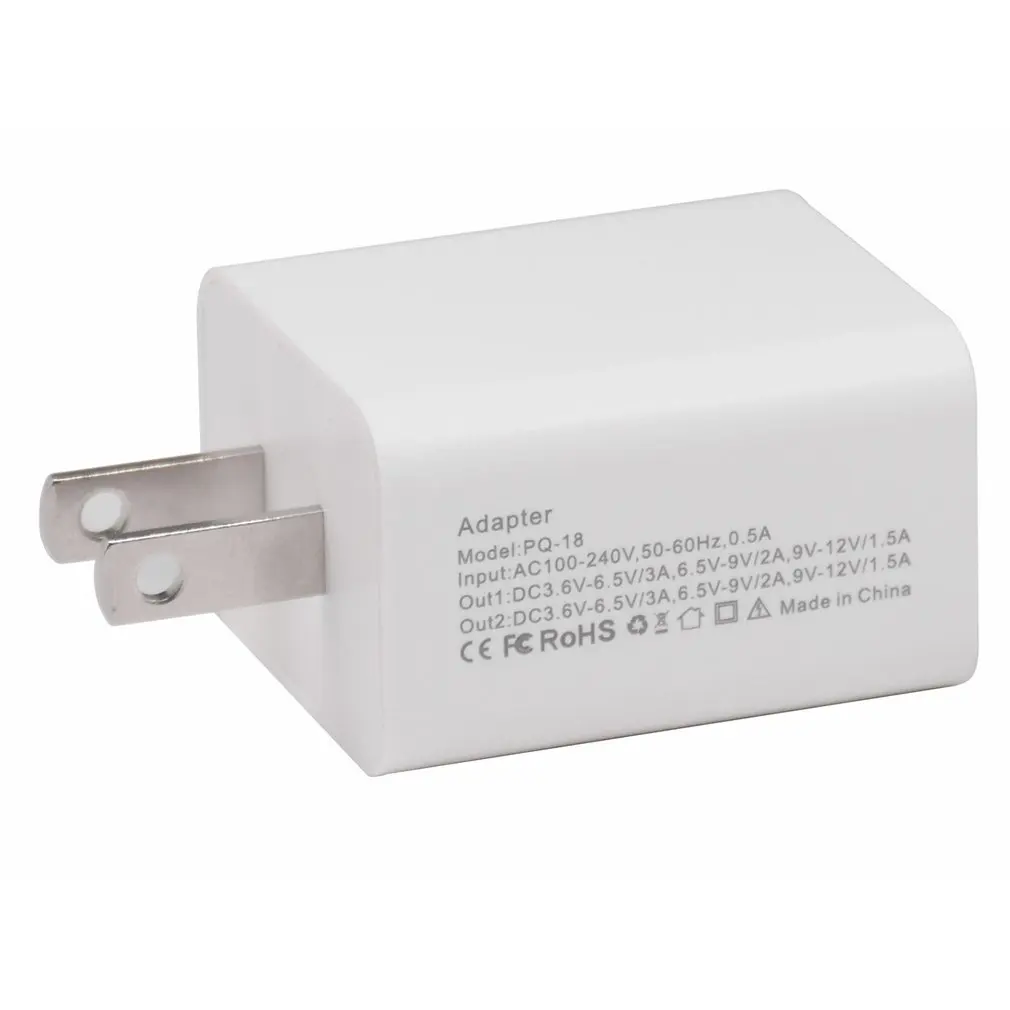 18 Вт PD+ QC3.0 зарядное устройство Быстрая зарядка usb зарядная станция адаптер питания Универсальный мобильный телефон Настольный настенный дом