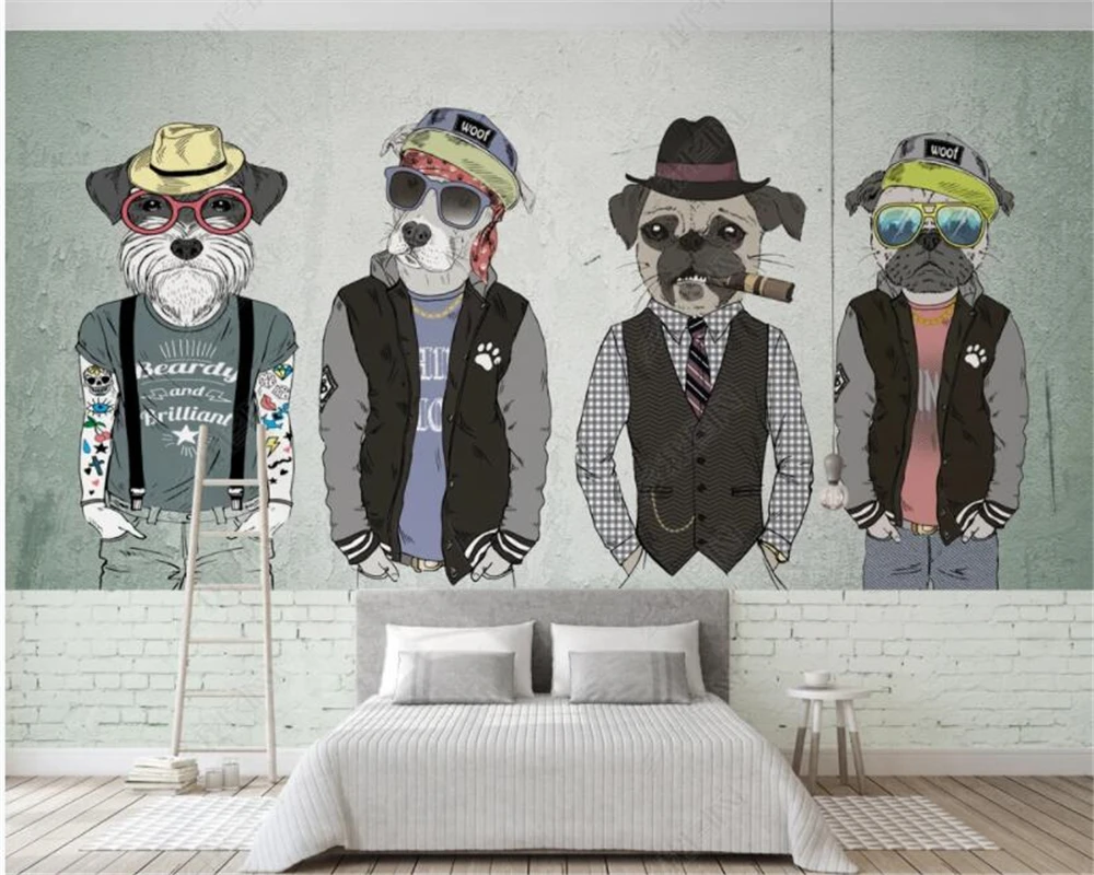 roupas fundo mural decoracao para casa auto adesivo material murais 03