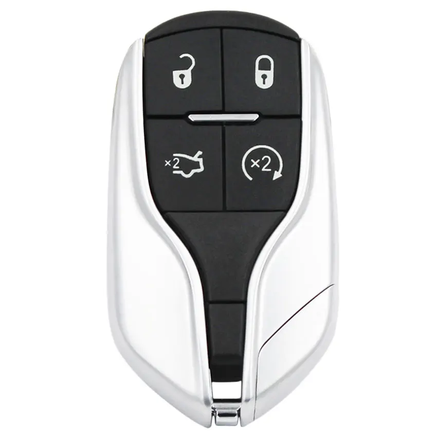 4 кнопки модифицированный Пустой Брелок чехол для ключа дистанционного Smart Key Shell для Maserati