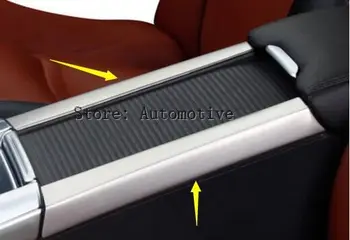 

Interior Console Water Cup Holder Frame Trim Cover 2pcs For VOLVO V60 S60 2012-2017