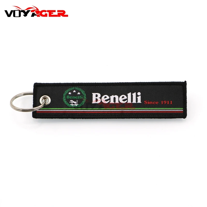 Коллекционный брелок для ключей с вышивкой мотоцикла Benelli TRK 502 Leoncino 500 250 BJ TNT 125 300