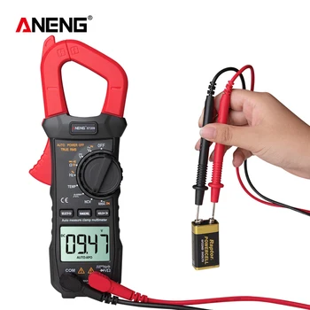 

ST209 400V Electrician Digital Multimeter Auto Range Clamp Meter 6000 Counts True RMS Amp Current Tester Voltmeter