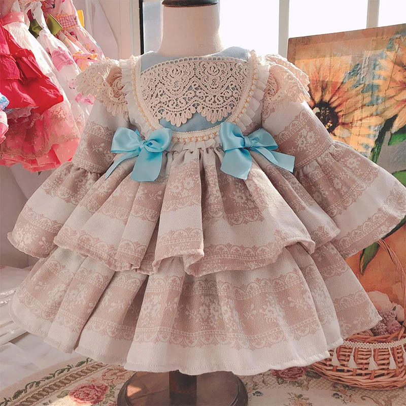 vintage girls christmas dress