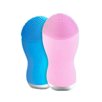 

Electric Silicon Face Cleaning Brush Cepillo Facial Blackhead Exfoliating Brush Black Point Acne Pimple Cleaner Skin Care Tool