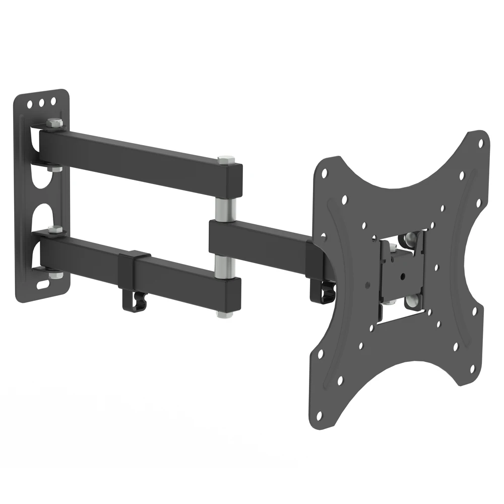 

High-quality 26-55" Adjustable Wall Mount Bracket Rotatable TV Stand with Spirit Level Use for Study Meeting Room Classroom
