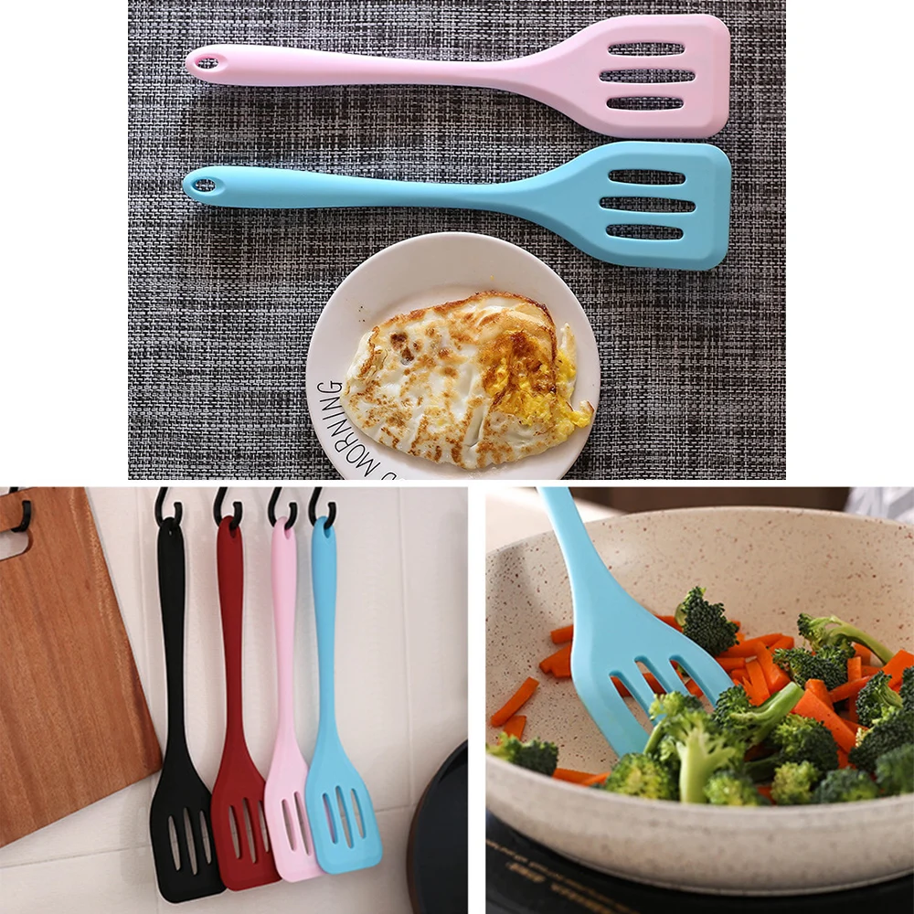 

Nonstick Cookware Set Silicone Spatula Spoon Kitchen Utensils DIY Restaurant Kitchen Cooking Tools