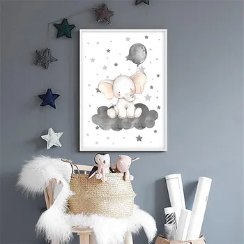

Full square/round cartoon baby diamond painting 5D animal poster diamond embroidery Nordic children's cross stitch home decorat
