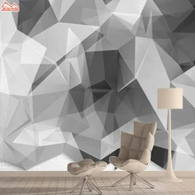 Abstract Brick 3d Pattern Wallpapers Mural Rolls Walls Living Room Wallpaper for Wall Papers Home Decor Black White Background