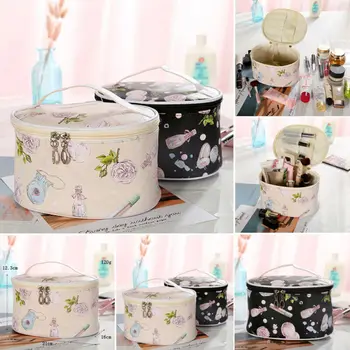 

2019 Newest Fashion Lady Large Travel Organizer Toiletry Cosmetic Make Up Holder Case Bag Pouch Wash