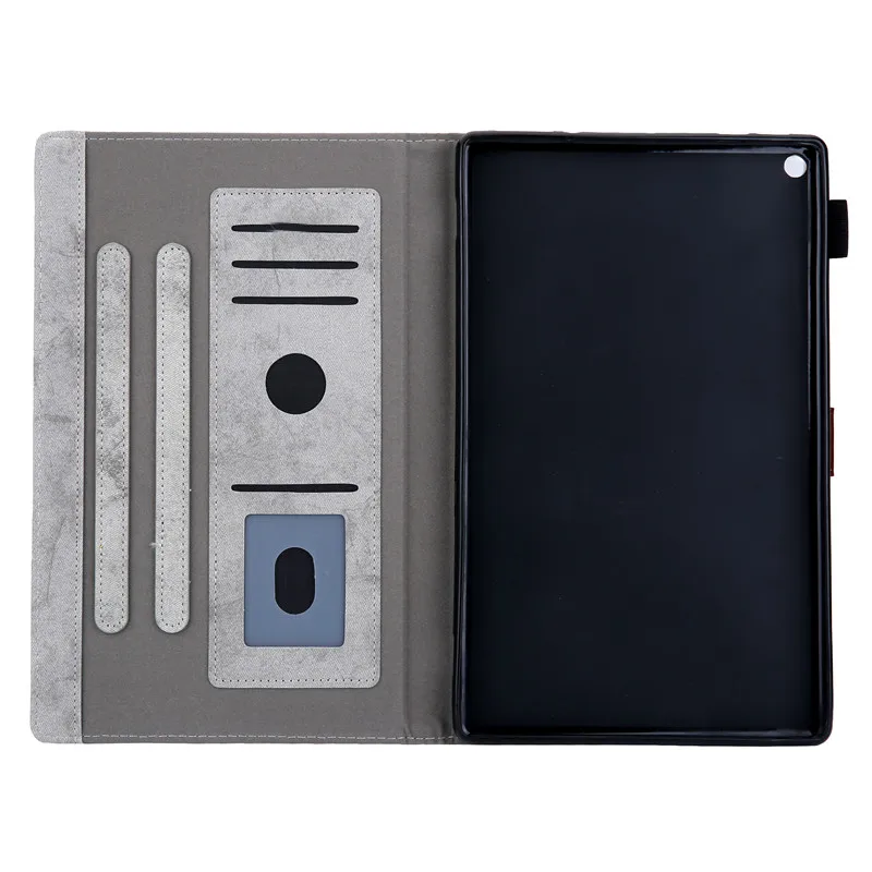 Чехол для Amazon Kindle Fire HD10 HD 10() 10,1 дюймов чехол бизнес люкс Ретро кошелек карта кожаный Стенд смарт-чехол Fire HD10