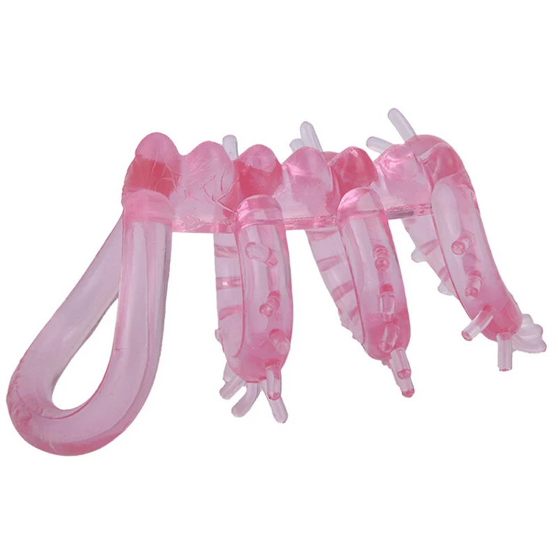 

Adult Product Master Triple Ticklers Cock Ring Massager Relax Passion Silicone For Men Solar Erotic Extender Delay Ring