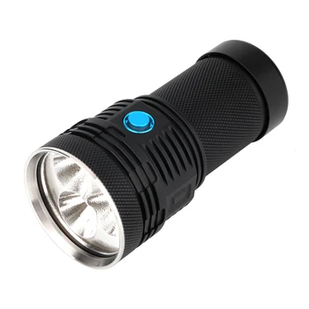 

Haikelite Q30 7070LED 12000Lumens 5Modes Charging Indicator Light IPX8 Waterproof LED Flashlight Lantern Spotlights Lamp Torch