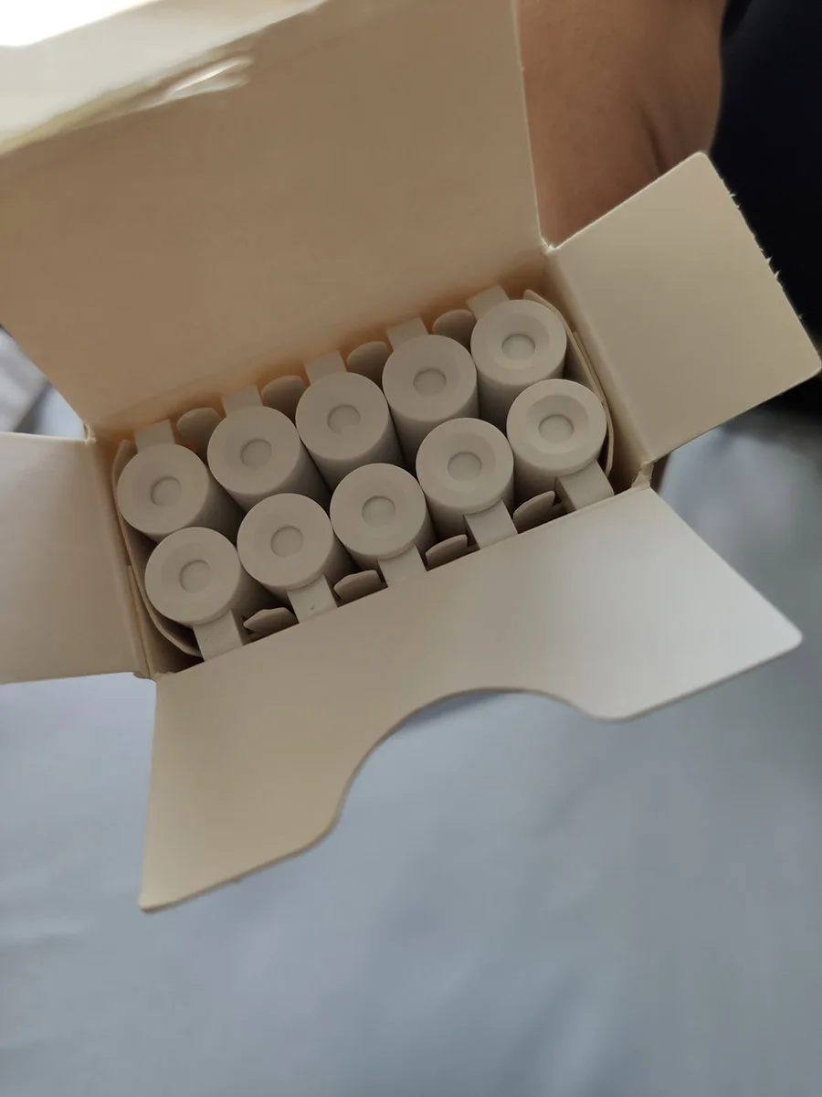 Original Xiaomi Mijia 10Pcs Gel Pens 0.5mm bullet pen White PREMEC Smooth Switzerland Refill MiKuni Japan Ink black Ink (26)