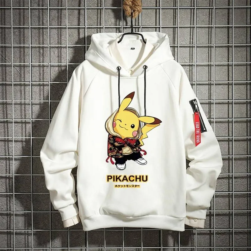 Pokemon Anime Hoodies Men Kawaii Printing Pikachu Hoodie Cute Cartoon Sweatshirt Pullover Cosplay Unisex Moletom Hooded Hoodie Pokemon Anime Hoodies Men Kawaii Printing Pikachu Hoodie Cute Cartoon Sweatshirt Pullover Cosplay Unisex Moletom Hooded Hoodie