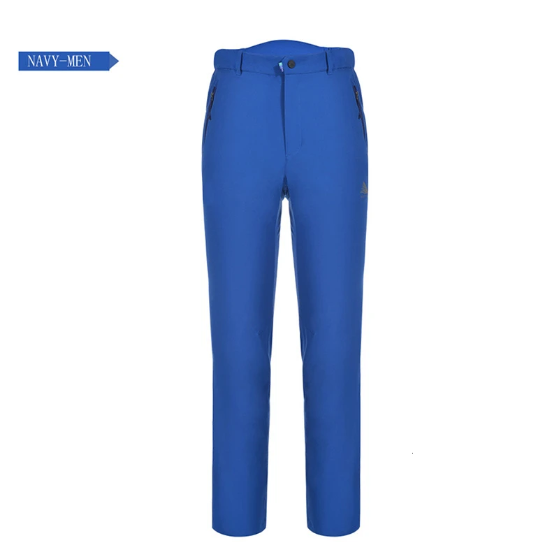 Mens Royalblue Men Hiking Pants Outdoor Quick dry Pants Winter Climbing Clothing Warm Winter Ski Trekking Trouser Breathable Snowboard Trousers - Цвет: Mens Royalblue