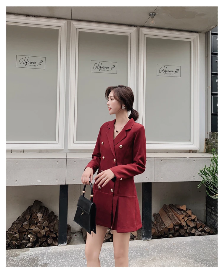 New Women's Trench Coat Spring Autumn Slim Double Breasted Windbreaker Outerwear Female Casual Trench Coat