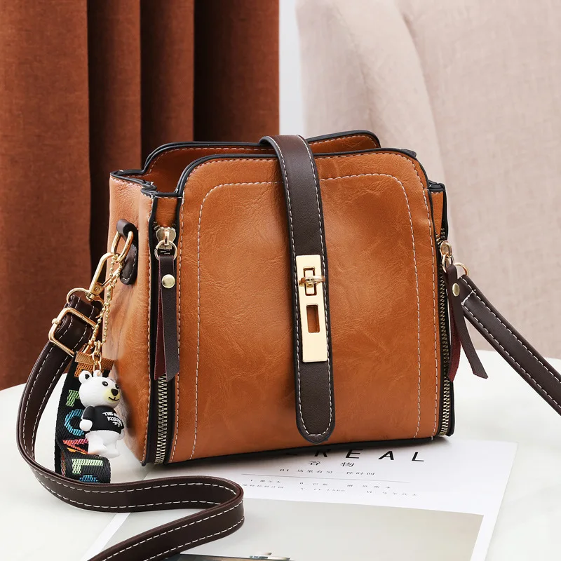 

Women Bag 2019 New Fashion Shoulder Bag Portable Wild Female Bag Luxury Handbags Women Bags Designer Crossbody Bags for Women