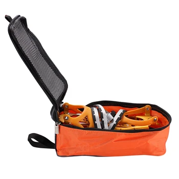 BRS 14 Teeth Claws Snow Crampons Walking Crampon Aluminium Alloy Spike Ice Grippers Mountaineering Climbing Equipment BRS-S3 5