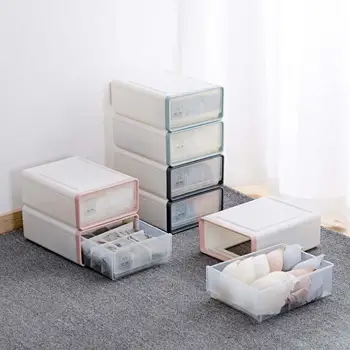 

Underwear Organizer Drawer Type Underwear Storage Box Plastic Case Closet Organizer Socks Bra Organizer Drawers Container