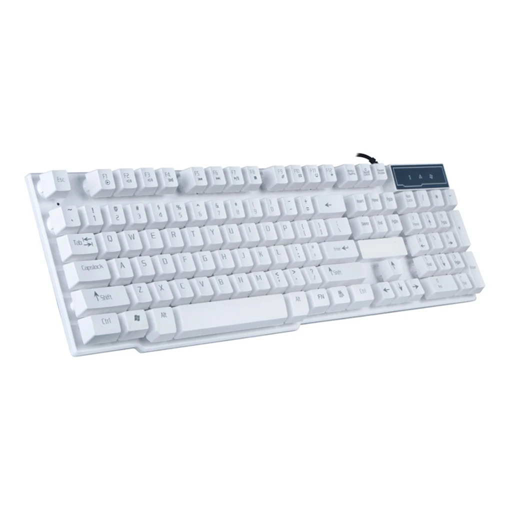 GX50 Keyboard 3 Color/Rainbow LED Backlit USB Wired PC Desktop Laptop Computer Professional Gaming Keyboard