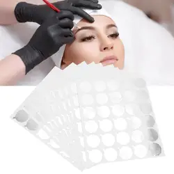 50pcs Multifunction Pigment Tattoo Inks Drop Patch Pad Tattoo Powder Ink Mixing Pad Grafting Eyelash Glue Sticker Tattoos Supply