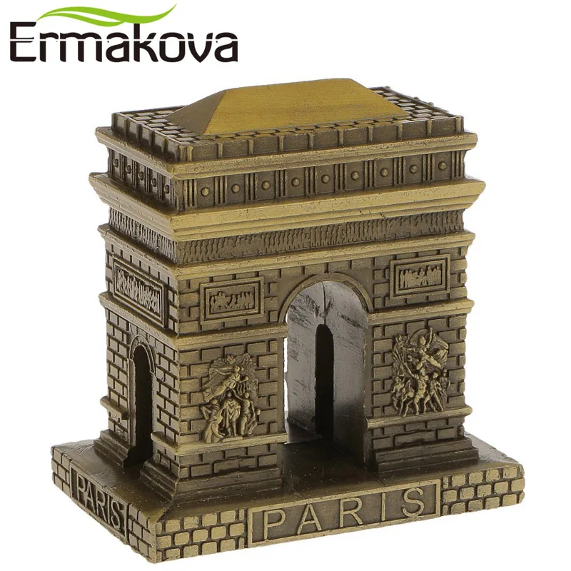 Ретро редкая Легенда ERMAKOVA металлическая Парижская Триумфальная архитектура