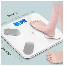 Умные Bluetooth весы для жировых отложений, электронные весы для домашнего здоровья, точное измерение жира, воды