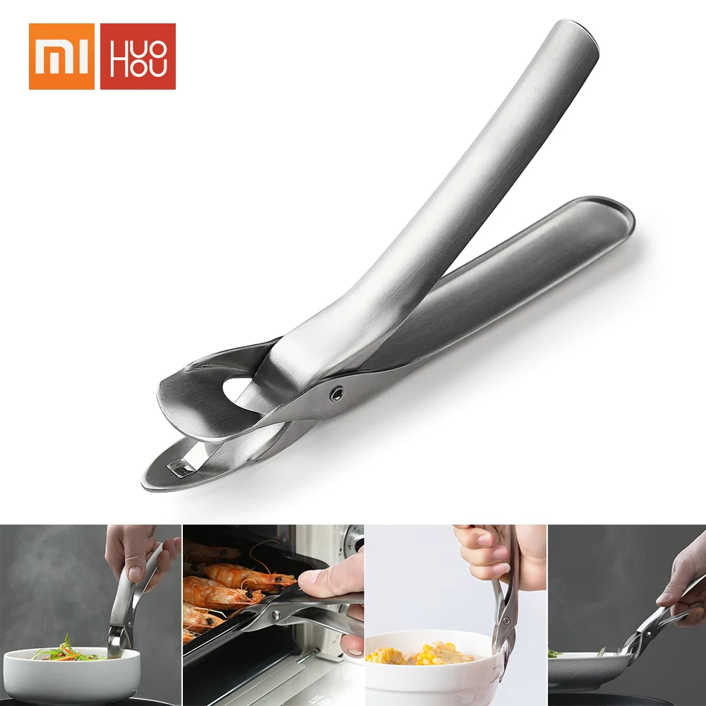 

New Xiaomi HUOHOU Anti-hot Anti-Scald Pot Bowl Pan Bowl Gripper Cookware Cooking Picnic Arm Holder Carrier Handle Clip Clamp