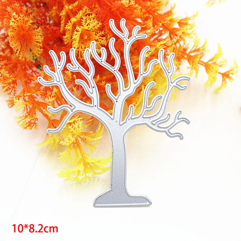 

Christmas tree branches 2020 New Metal Cutting Dies DIY Scrapbooking Paper Photo Album Crafts Seal Punch Stencils
