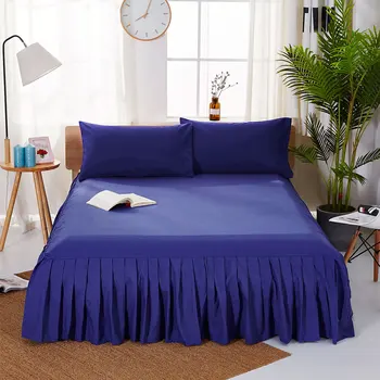 

Bedding Sheet Home Textile Printing Solid Color Flat Sheets Bed Sheet Bedding Linen for King Size Mattress Cover Pillow