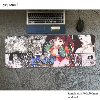 

Seven deadly sins mouse pad Gorgeous mousepads gaming mousepad gamer Aestheticism large personalized mouse pads keyboard pc pad