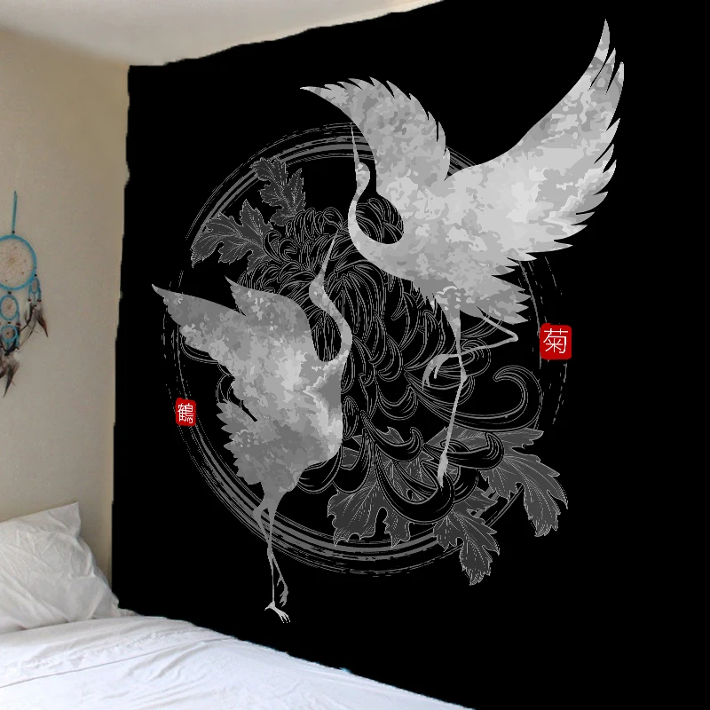 35x50 cm Bateruni 2 Stücke Mond Wandbehang, Mondlicht Garten Wandteppich Bunte Blume Rebe Pflanze Tapisserie Schwarz Wandbehang Dekoration für Schlafzimmer Wohnzimmer 35x50 cm Bateruni 2 Stücke Mond Wandbehang, Mondlicht Garten Wandteppich Bunte Blume Rebe Pflanze Tapisserie Schwarz Wandbehang Dekoration für Schlafzimmer Wohnzimmer