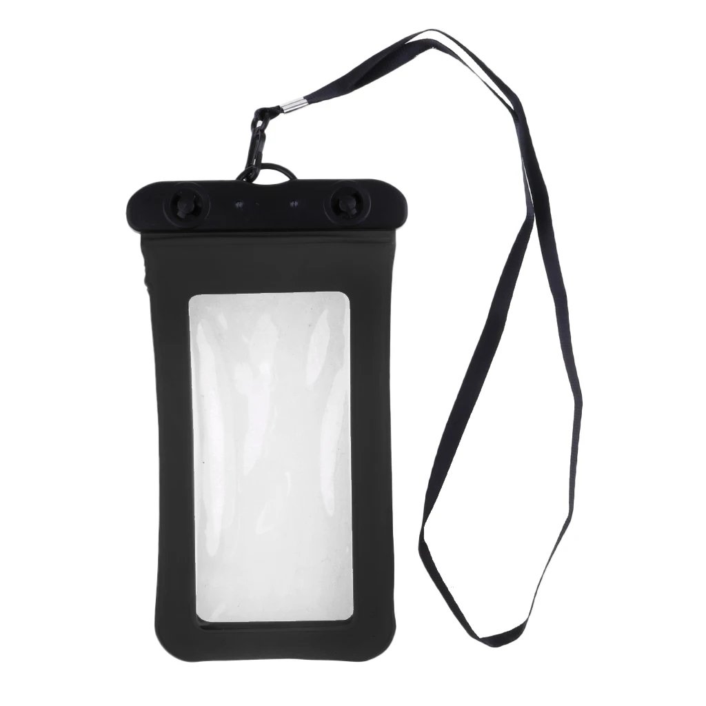 Waterproof Mobile Phone Bag Case Floating Air Bag Design Neck Strap Universal 6 Inches Phones Diving Equpment Set