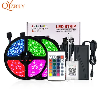 

LED Strip Lights Luces Led Tira De Rgb Lights for Room Fita Neon Room Decoracion Bande Fita Led Rgb 5050/2835 Bluetooth 5M/10M