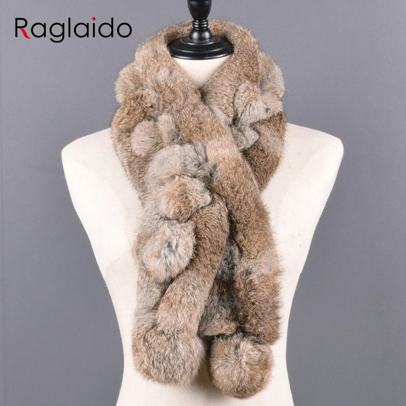 Bufanda de piel conejo 100% Natural para mujer, pañuelo cálido suave piel de conejo, diademas de invierno, venta al por mayor - AliExpress Accesorios para la ropa
