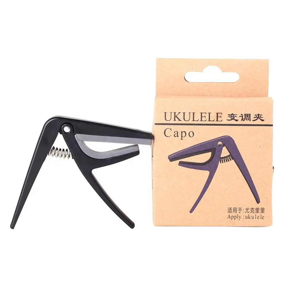 Professional Ukulele Capo 4 Strings Hawaii Guitar Capos Single-handed Quick Change Ukelele Capo Guitar Parts& Accessories
