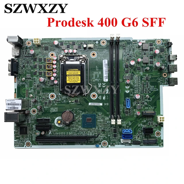 High Quality For Hp Prodesk 400 G6 Sff Desktop Motherboard L63310