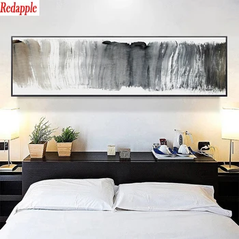 

5d photo Round Diamond Painting Abstract art, Chinese ink painting Full Drill Square Mosaic Home Decor Handmade Embroidery Gift