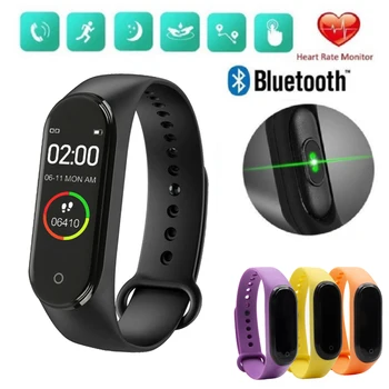 

Health Wristband Digital Watches Men Heart Rate Blood Pressure Monitor Bluetooth Fitness Tracker IP67 Waterproof Smart Bracelet