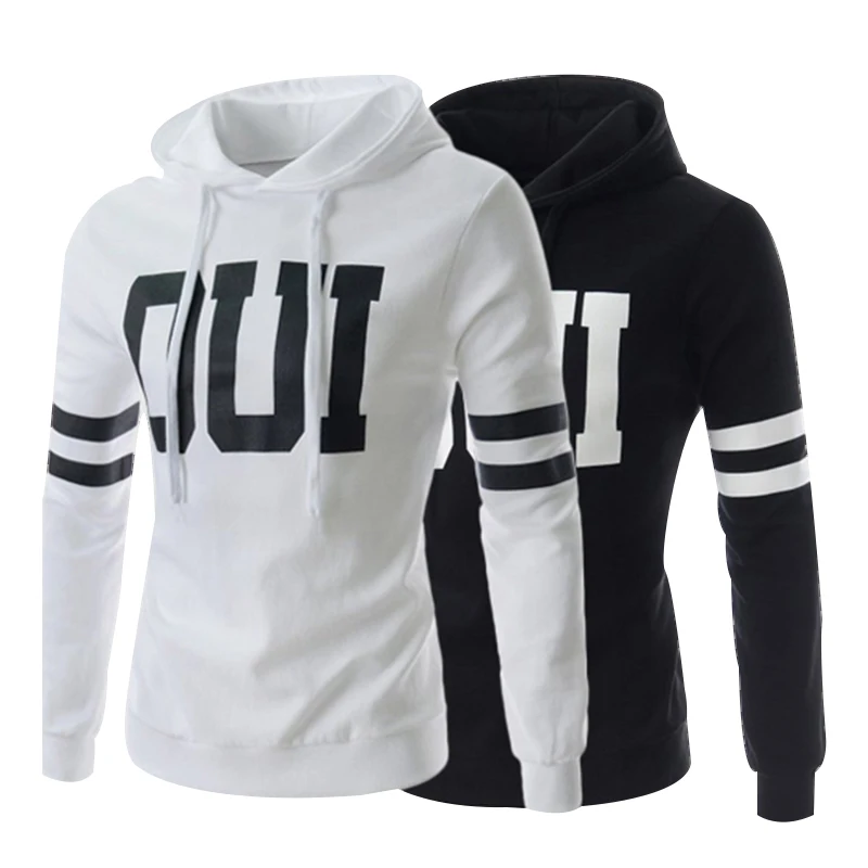 

Men's Casual Sports Hoodie LOGO Decorative Hoodie