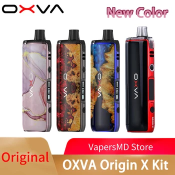 

Original OXVA Origin X 60W 18650 Pod Kit with 3.2ml Pod Cartridge Unicoils Mesh Coil For DL/MTL Vaping Vs Drag X /aegis Boost