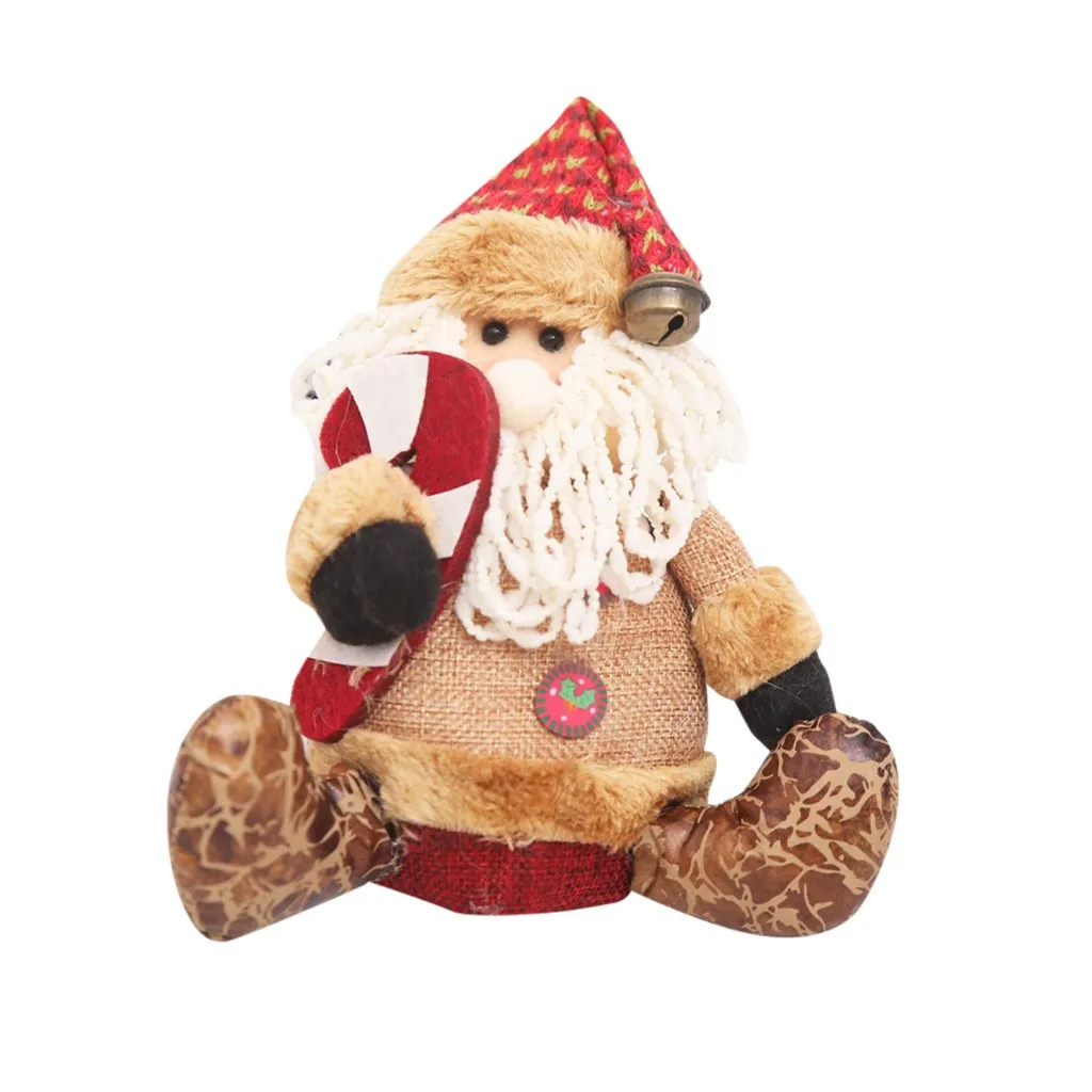 Рождественские подвесные украшения елка и Снеговик висячие подарок Санта Клаус