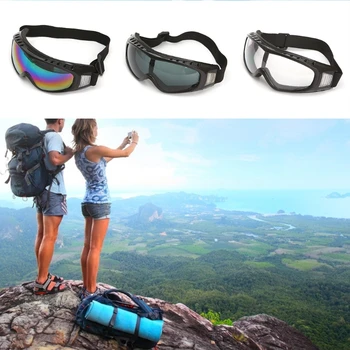 

Universal Outdoor Safety Glasses Goggles Lens Mountain Climbing Skiing Eyewear