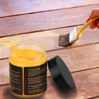 

Wood flavored beeswax complete solution furniture care 100% natural beeswax