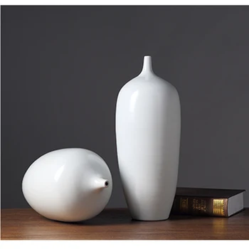 

YILUNXI modern minimalist creative Chinese-style living room home decoration ceramic dried flower vase floral decoration